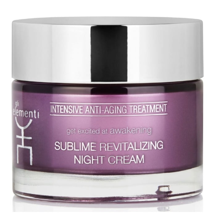 Atgaivinantis naktinis veido odos kremas Gli Elementi Sublime Revitalizing Night Cream GLI01062 50 ml