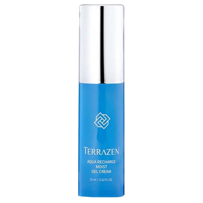 Drekinamasis kremas veido odai Terrazen Aqua Recharge Moist Gel Cream TER01054 ypac tinka sausai veido odai gelines konsistencijos 15 ml