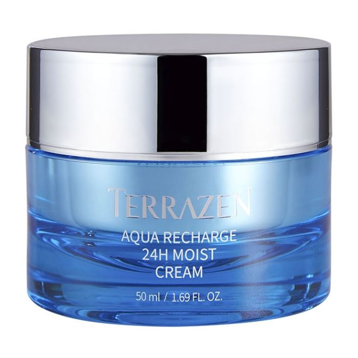 Drekinamasis veido odos kremas Terrazen Aqua Recharge 24H Moist Cream TER86803 ypac tinka sausai veido odai 50 ml