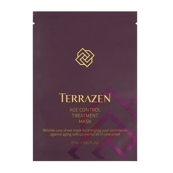 Lakstine stangrinanti veido kauke Terrazen Age Control Treatment Mask TER86810 ypac tinka brandziai veido odai 27 ml