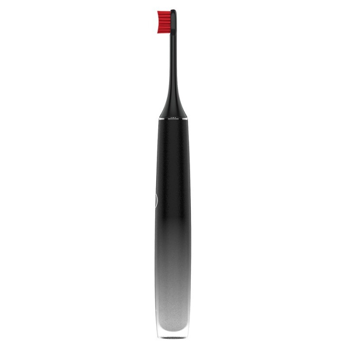 Ikraunamas elektrinis garsinis dantu sepetelis OSOM Oral Care Sonic Toothbrush Black OSOMORALT40BL su veido valymomasazavimo antgaliu 5