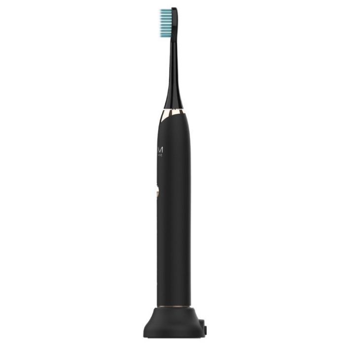 Ikraunamas elektrinis garsinis dantu sepetelis OSOM Oral Care Sonic Toothbrush Black OSOMORALT7BL juodos spalvos IPX7 4