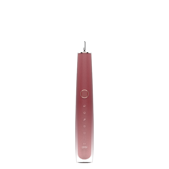 Ikraunamas elektrinis garsinis dantu sepetelis OSOM Oral Care Sonic Toothbrush Rose OSOMORALT40ROSE su veido valymomasazavimo antgaliu 7