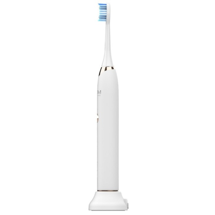 Ikraunamas elektrinis garsinis dantu sepetelis OSOM Oral Care Sonic Toothbrush White OSOMORALT7WH baltos spalvos IPX7 4