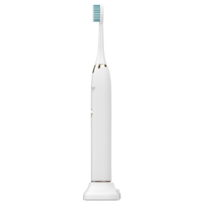 Ikraunamas elektrinis garsinis dantu sepetelis OSOM Oral Care Sonic Toothbrush White OSOMORALT7WH baltos spalvos IPX7 5