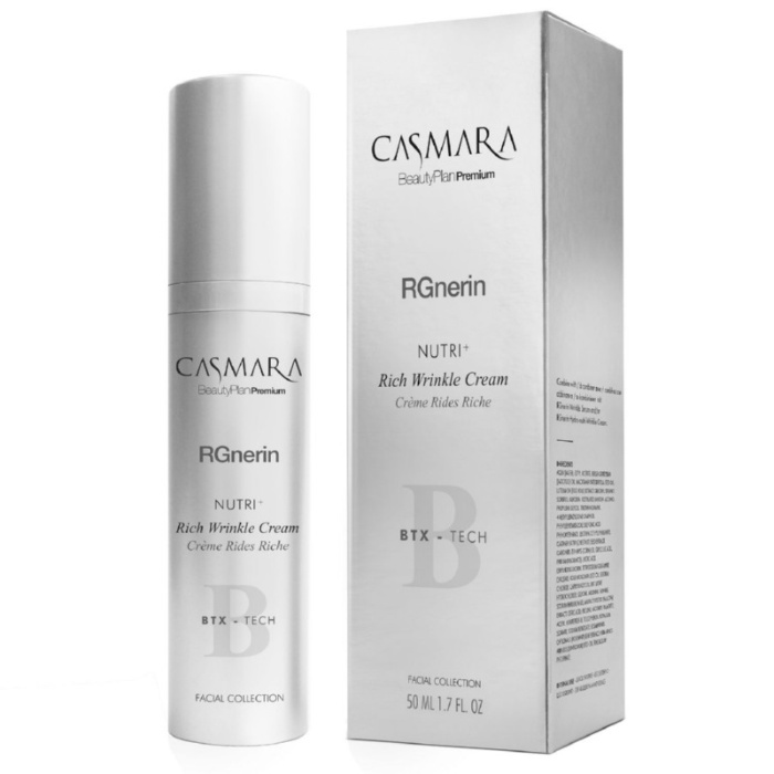 Atkuriamasis maitinamasis veido odos kremas Casmara RGnerin Nutri Rich Wrinkle Cream CASA81002 nuo rauksliu 50 ml