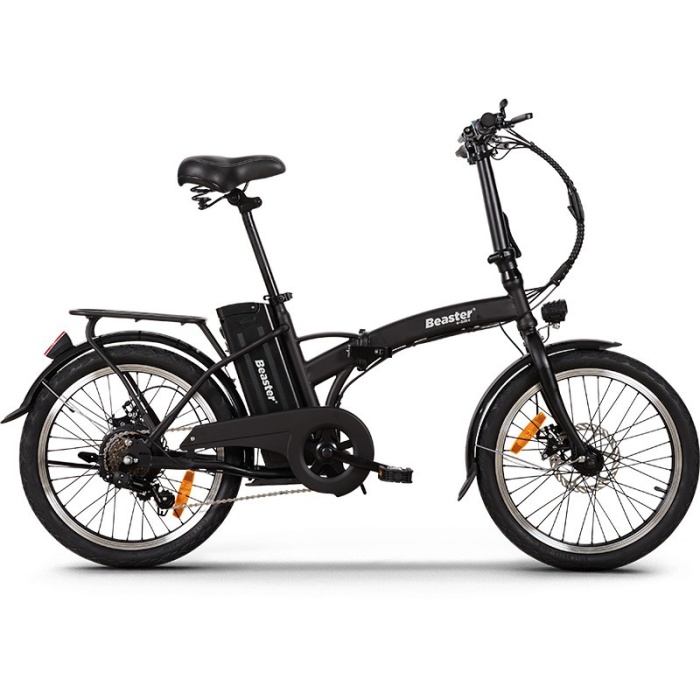 Elektrinis dviratis Beaster BS25B 250 W 36 V 78 Ah juodas sulankstomas