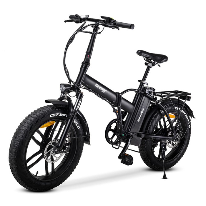 Elektrinis dviratis Beaster BS27B 250 W 36 V 10 Ah juodas sulankstomas 1
