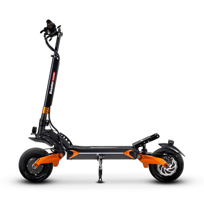 Elektrinis paspirtukas Beaster Scooter OXEN PRO 2x1500 W 60 V 234 Ah plentines padangos