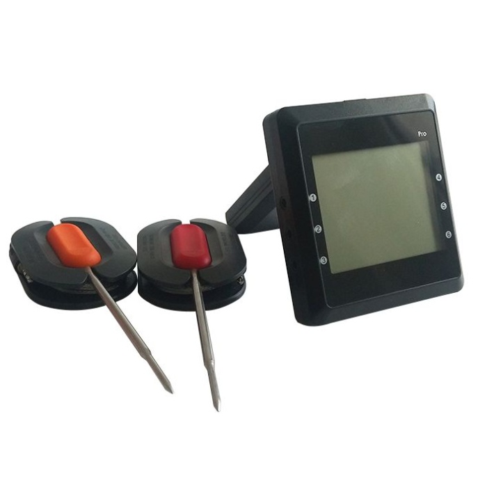 Grilio termometras EASYBBQPro4 naudojamas su Bluetooth ir telefono programele 1