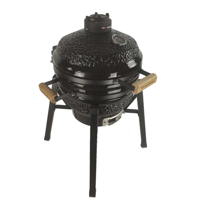 Kamado grilis su priedais Zyle 398 cm Starter ZY16KSBLSET juodas 2