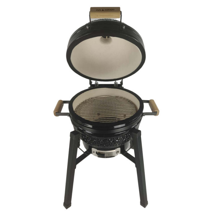 Kamado grilis su priedais Zyle 398 cm Starter ZY16KSBLSET juodas 3
