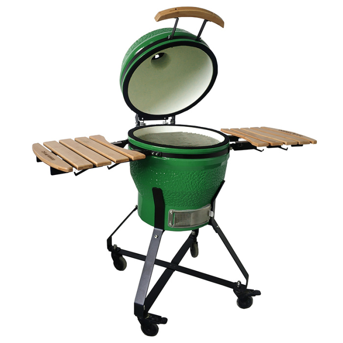 Kamado grilis su priedais Zyle 45 cm Medium ZY18KSGRSET zalias 4