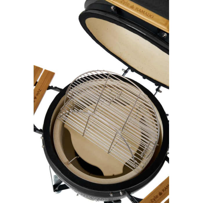 Kamado grilis su priedais Zyle 62 cm X Large ZY24GYSET Pilkas 2