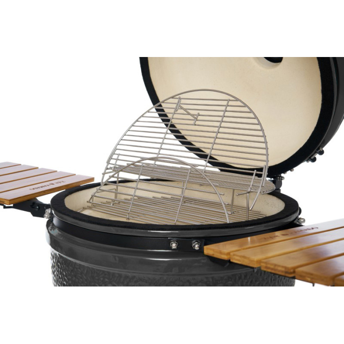 Kamado grilis su priedais Zyle 62 cm X Large ZY24GYSET Pilkas 3