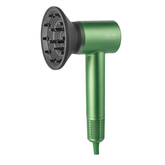 Plauku dziovintuvas OSOM Professional Touch Sensor Hair Dryer Green OSOMP182GN 1600 W zalias 2