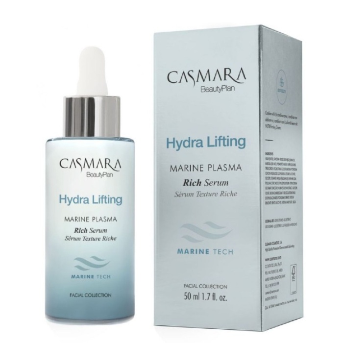 Stangrinantis veido serumas Casmara Hydra Lifting Rich Serum CASA11004 tinka brandziai issausejusiai veido odai 50 ml