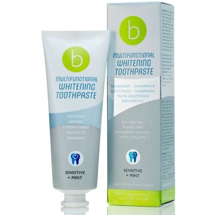Balinamoji dantu pasta BeConfident Multifunctional Whitening Toothpaste Sensitive mint jautriems dantims metu skonio 75 ml