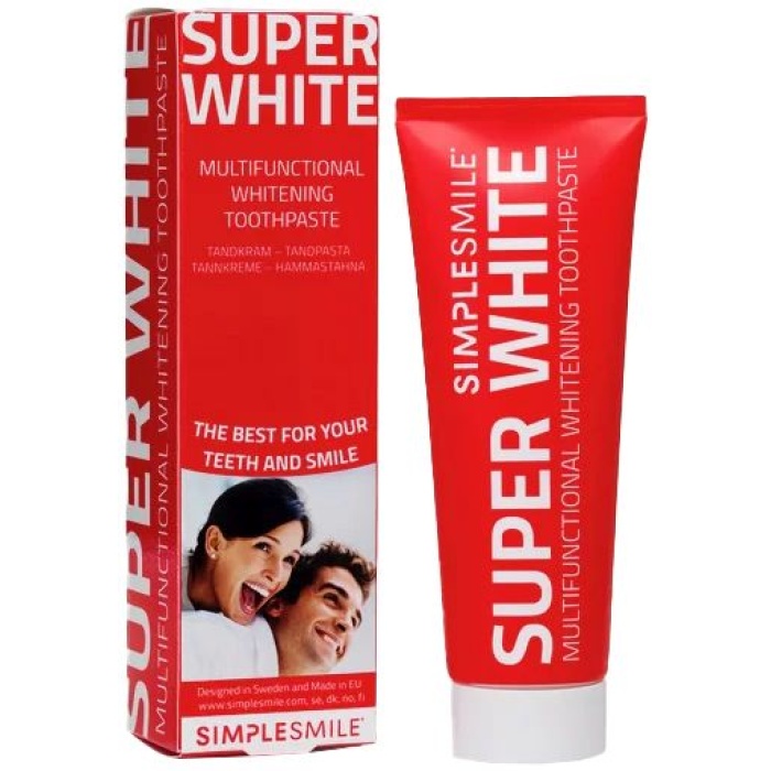 Balinamoji dantu pasta SimpleSmile Super White Multifunctional Whitening Toothpaste BECSS141698 metu skonio 75 ml 1