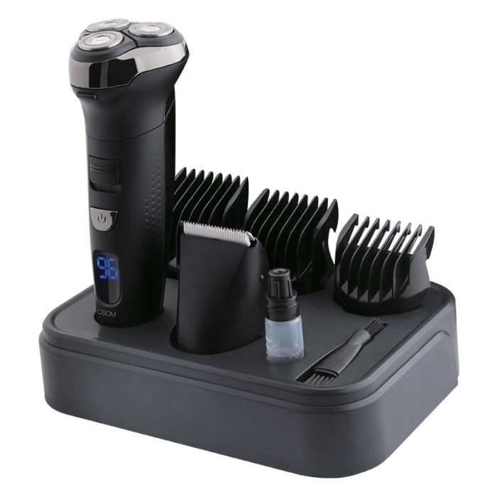 Barzdaskute su keiciamomis galvomis Osom Men Care 2 IN 1 Multi Function Shaving Suit OSOMMC8820 7