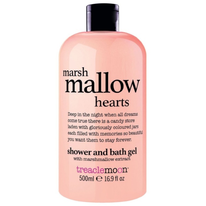 Duso zele Treaclemoon Marshmallow Hearts Shower Gel TMCSMAR001 500 ml