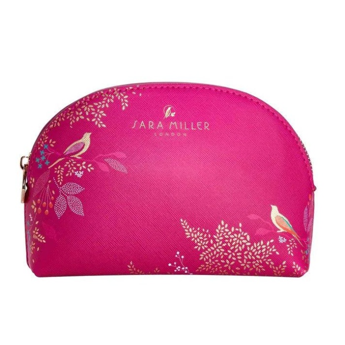 Kosmetine Heathcote Ivory Sara Miller Chelsea Small Cosmetic Bag Pink SMFG8506