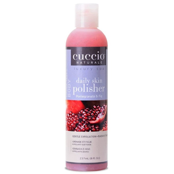 Odos sveitiklis Cuccio Skin Polisher Pomegranate Fig CNSC3415 tinka rankoms pedoms ir kunui 237 ml