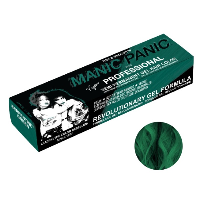 Pusiau ilgalaikiai geliniai plauku dazai Manic Panic Professional Gel Hair Color Serpentine Green SPP13004 90 ml