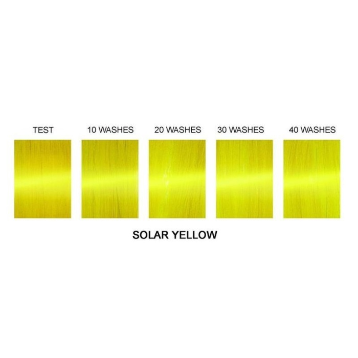 Pusiau ilgalaikiai geliniai plauku dazai Manic Panic Professional Gel Hair Color Solar Yellow SPP13005 90 ml 2
