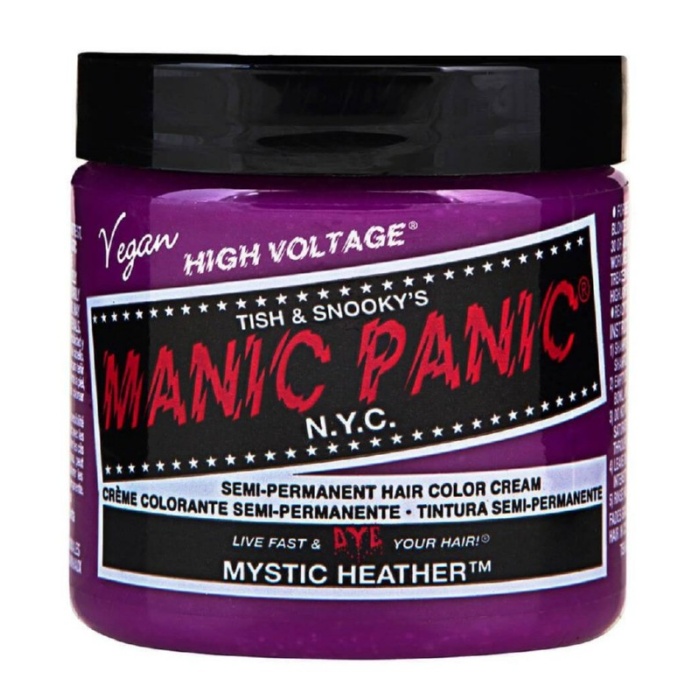 Pusiau ilgalaikiai kreminiai plauku dazai Manic Panic Hair Color Cream Mystic Heather MEU11018 118 ml