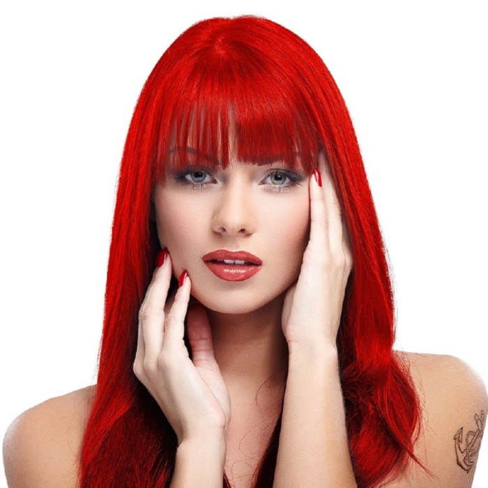 Pusiau ilgalaikiai kreminiai plauku dazai Manic Panic Hair Color Cream Pillarbox Red MEU11020 118 ml 2