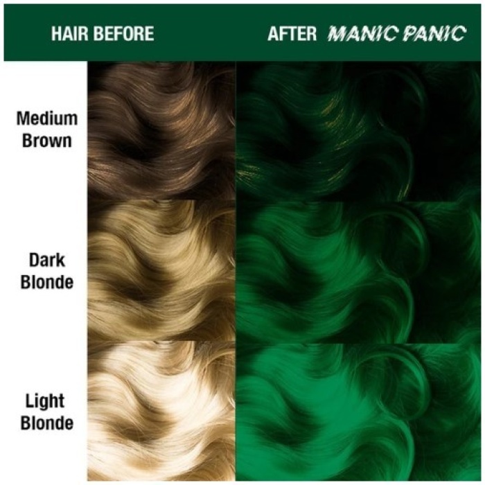Pusiau ilgalaikiai kreminiai plauku dazai Manic Panic Hair Color Cream Venus Envy MEU11045 118 ml 1