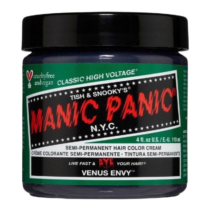 Pusiau ilgalaikiai kreminiai plauku dazai Manic Panic Hair Color Cream Venus Envy MEU11045 118 ml