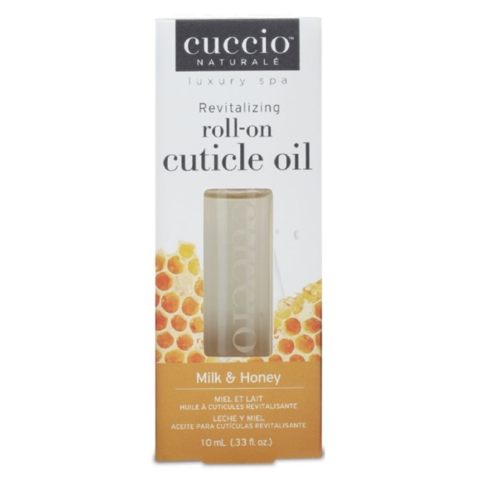 Rutulinis nagu odeliu aliejus Cuccio Revitalizing Roll On Cuticle Oil Milk Honey CNSC4000 10 ml