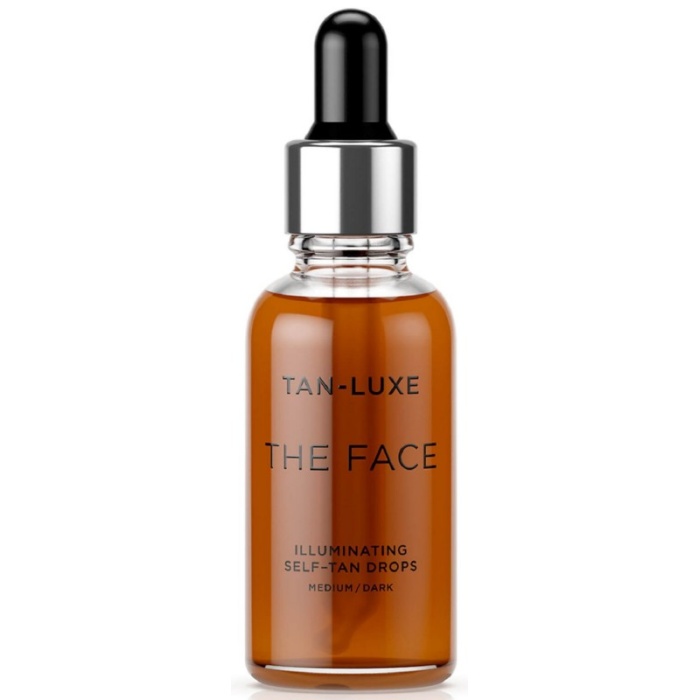 Savaiminio idegio lasai veido odai Tan Luxe The Face Self Tan Drops Medium Dark TL779280 30 ml