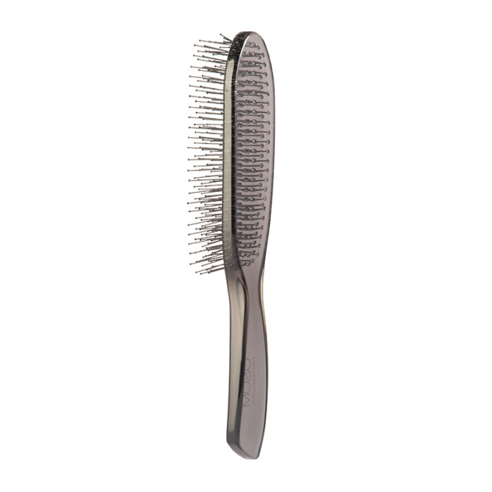 Sepetys plaukams OSOM Professional Scalp Detangling Brush OSOM01861 skirtas plauku issukavimui 21 cm skaidrus juodas 2