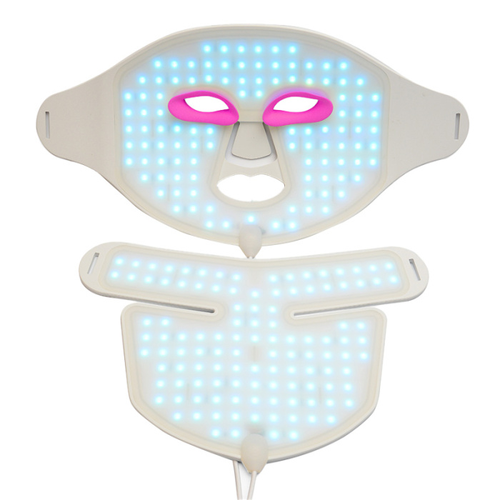 Silikonine LED sviesos terapijos kauke veidui ir kaklui Be OSOM Silicone Led Mask BEOSOMSGMSKNK 1