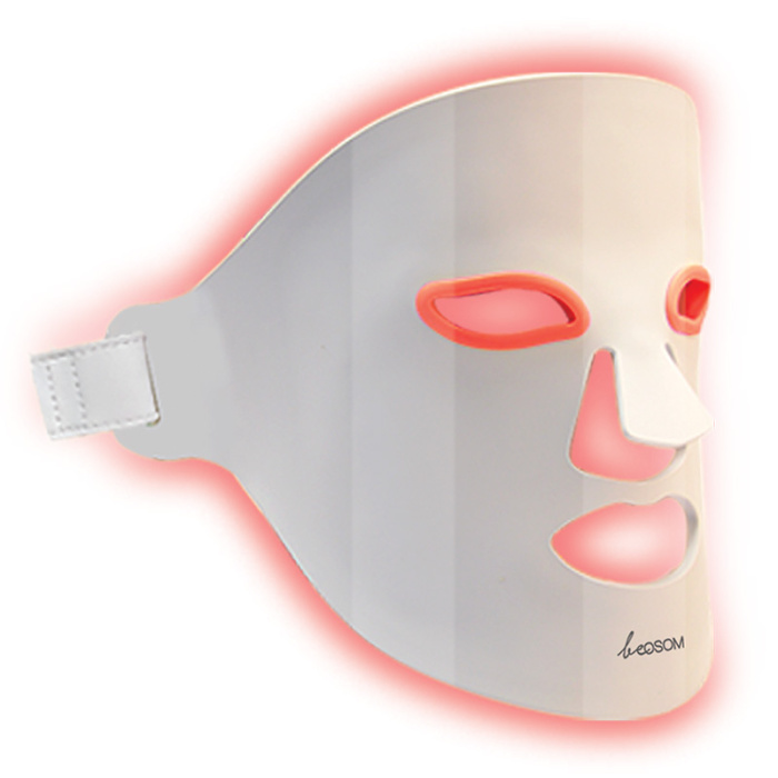 Silikonine LED sviesos terapijos kauke veidui ir kaklui Be OSOM Silicone Led Mask BEOSOMSGMSKNK
