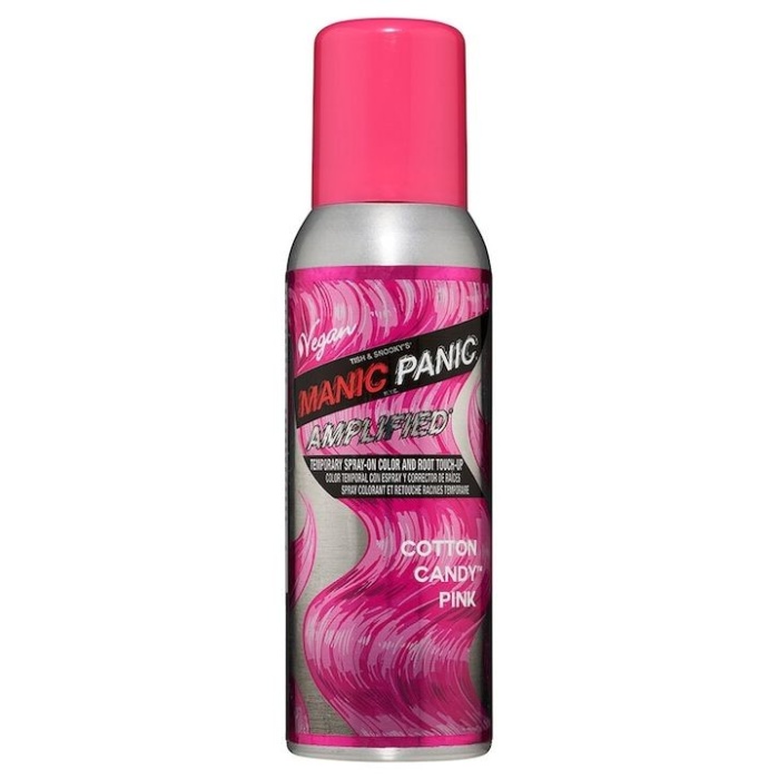 Spalvotas lakas plaukams Manic Panic Temporary Spray On Color And Root Touch Up Cotton Candy Pink TCS64011 100 ml