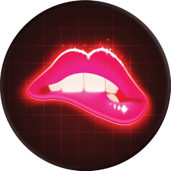 Universalus telefono laikiklis Popsocket Neon Lips POP800294 1