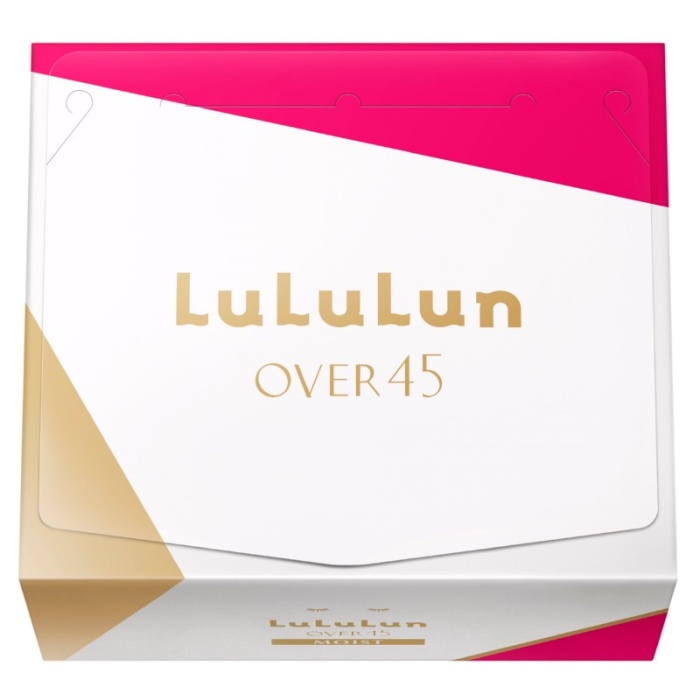 Vienkartiniu veido kaukiu rinkinys LuLuLun Over 45 Camellia 32 Pack intensyviai drekina saugo oda nuo senejimo 32 vnt. LU68825