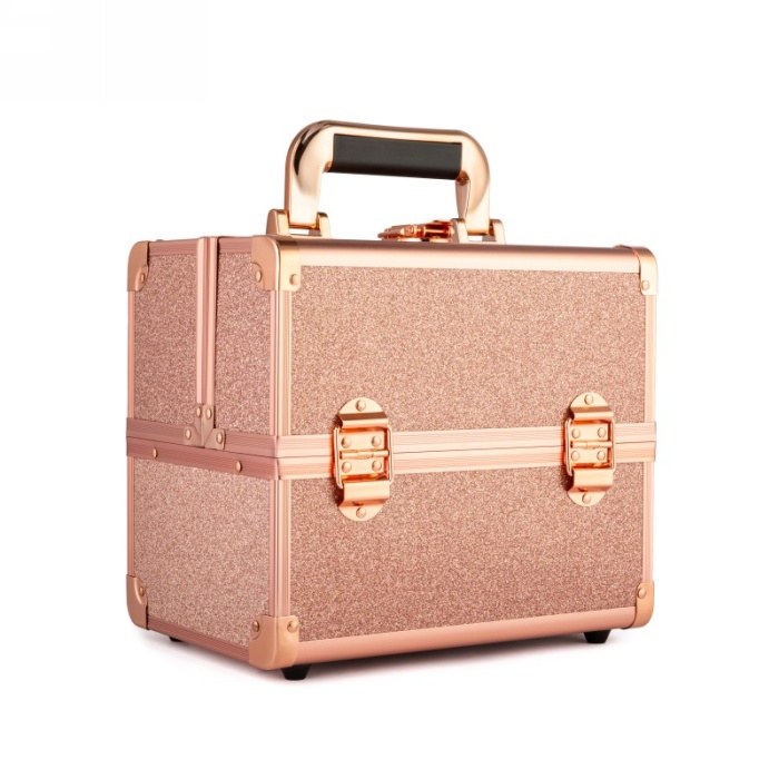Lagaminas kosmetikos priemonems OSOM Professional Cosmetic Case OSOMP8316RG rozines aukso spalvos 3