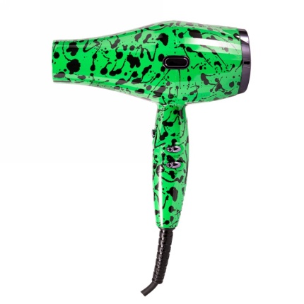 Plaukų džiovintuvas OSOM MOSAIC Hair Dryer OSOM9010GREEN, 2000 W, dviejų greičių, žalios spalvos